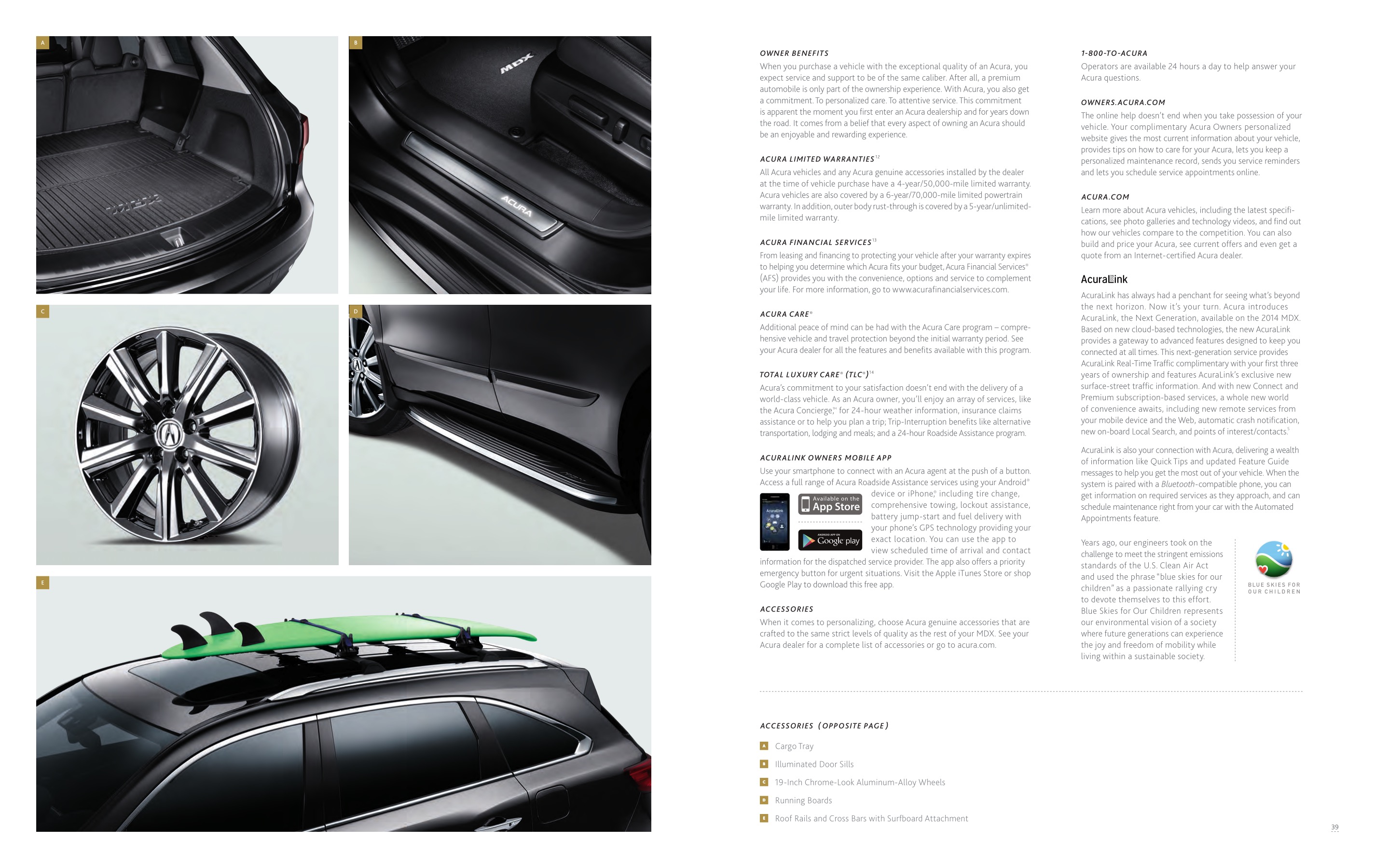 2014 Acura MDX Brochure Page 3